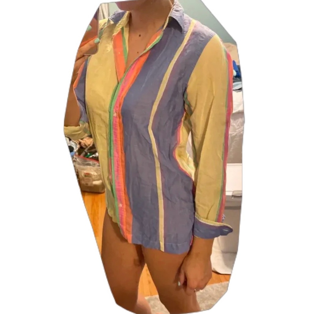 Ralph Lauren | Colorful Striped Button Up